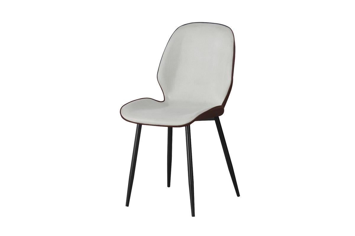 Кухонний стілець Мікс Меблі Аякс Чорний/Бежевий (26720367)