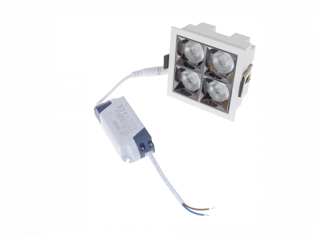 Светильник точечный LED HDL-DT 203/4х4W NW WH Светильник точечный LED HDL-DT 203/4х4W NW WH