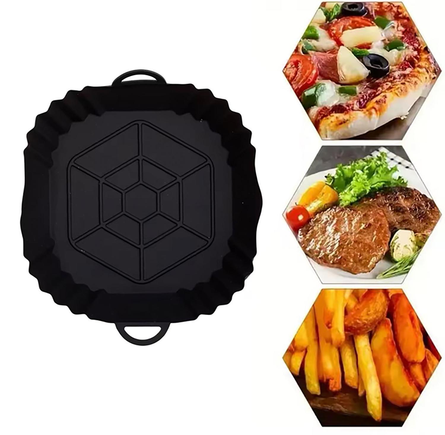 Форма квадратна для аерогрилю 20х20 см Блакитний (28849886) - фото 6 Форма квадратна для аерогрилю 20х20 см Блакитний (28849886) - фото 6