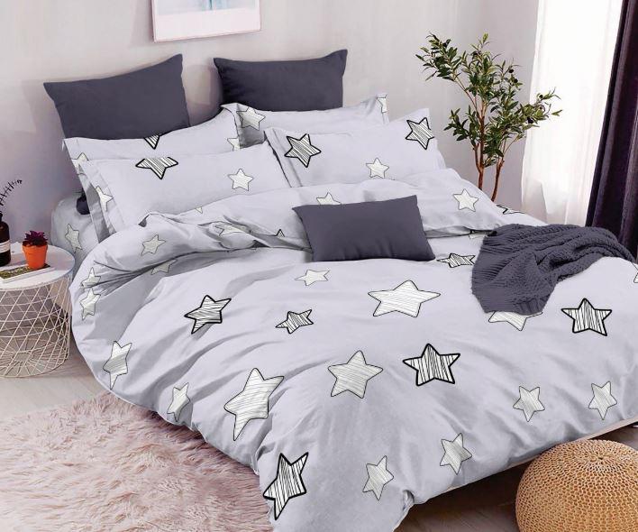 Комплект постільної білизни Мальва Бязь двоспальний 180x220 см 50х70 см/2 шт. (Н0937)