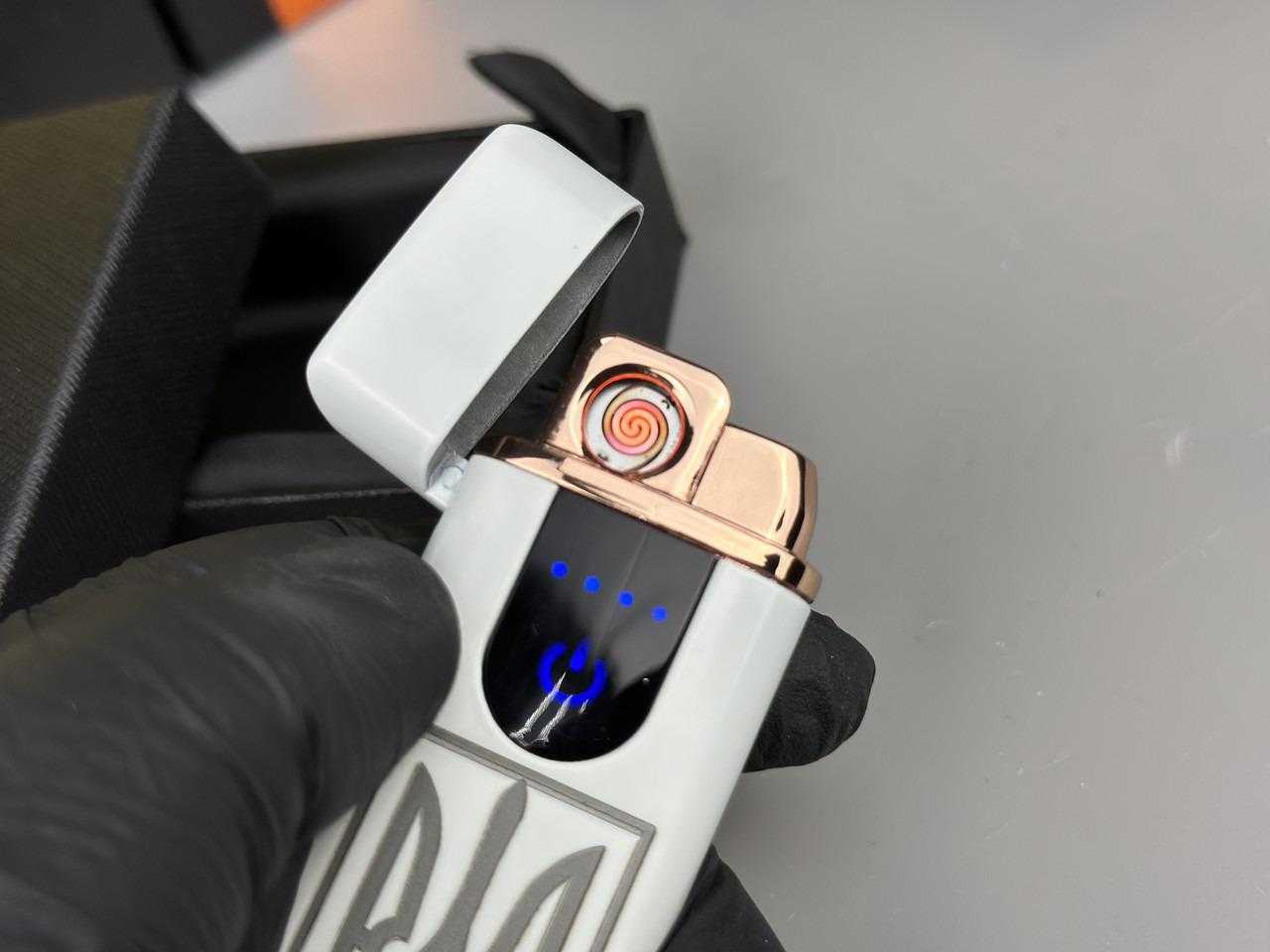 Зажигалка Герб 2 USB сенсорная и газовая в подарочной упаковке (23621351) - фото 5 Зажигалка Герб 2 USB сенсорная и газовая в подарочной упаковке (23621351) - фото 5