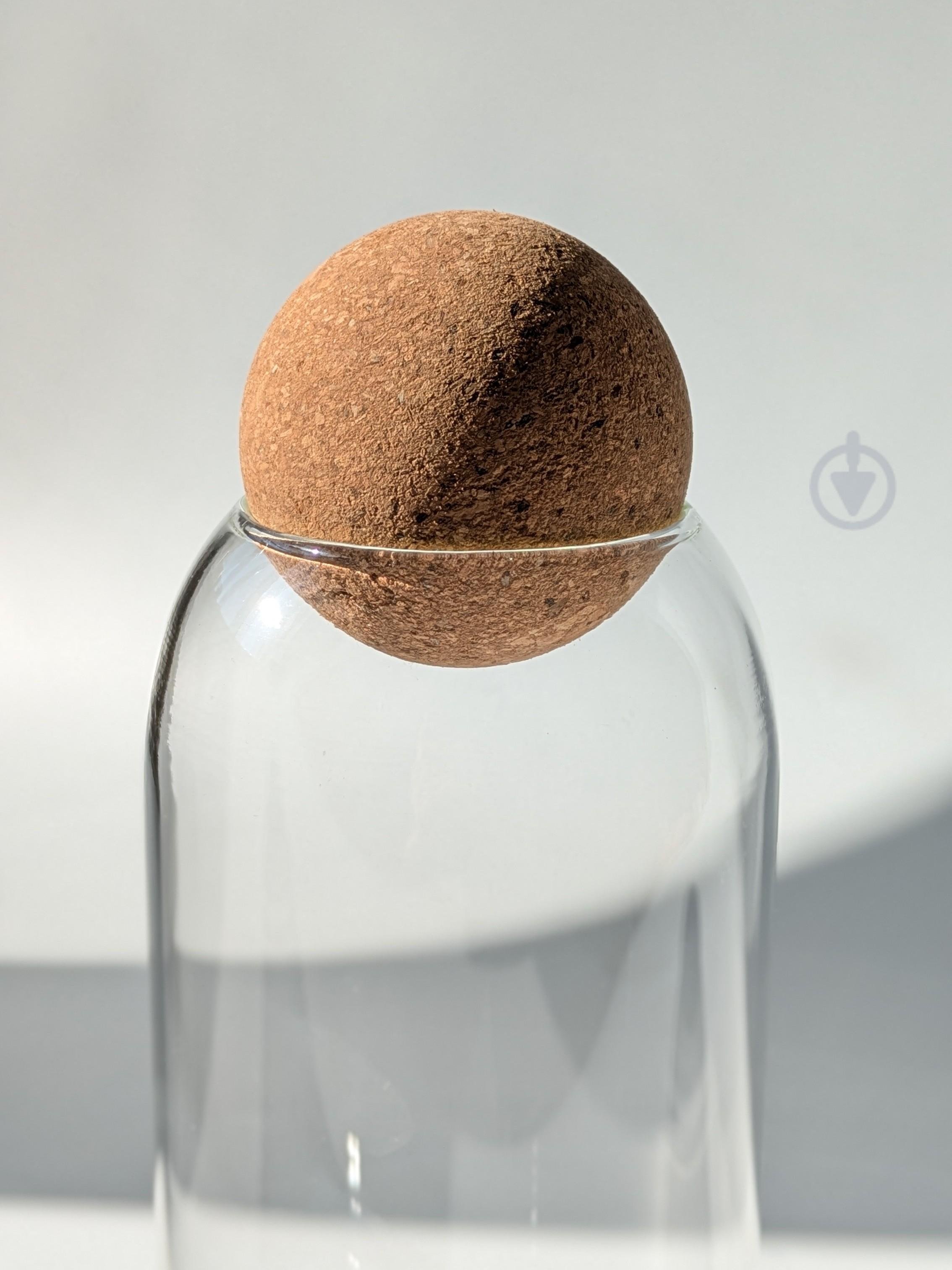 Графин із пробкою 1,1 л Прозорий (1468) - фото 2 Графин із пробкою 1,1 л Прозорий (1468) - фото 2