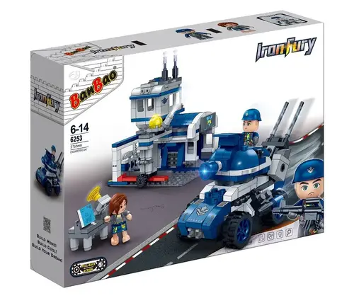 Конструктор BanBao 2в1 Армия Блок пост 359 эл. (6253)