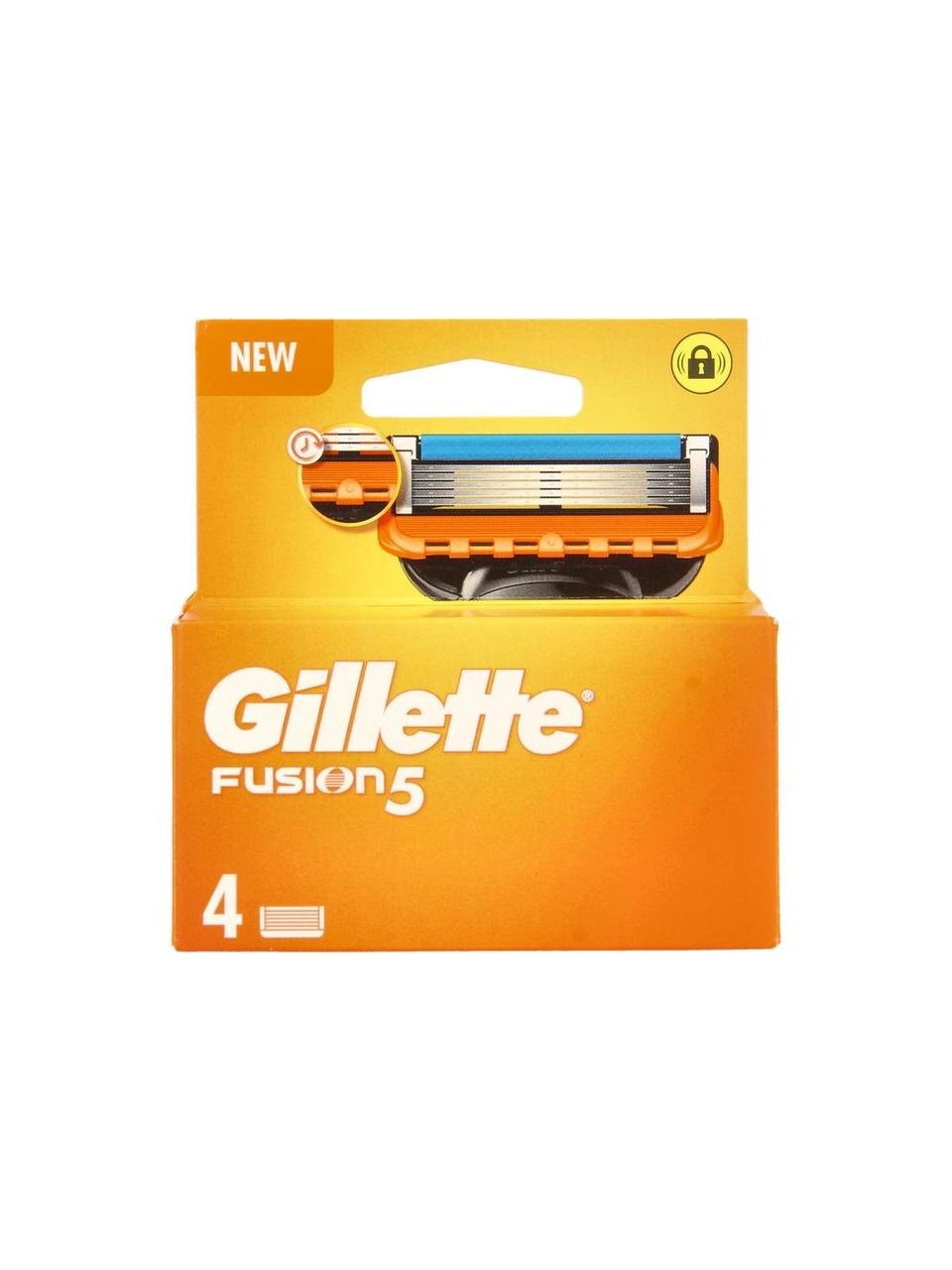 Касети для гоління змінні GILLETTE Fusion 4 шт. (7702018851294) - фото 1