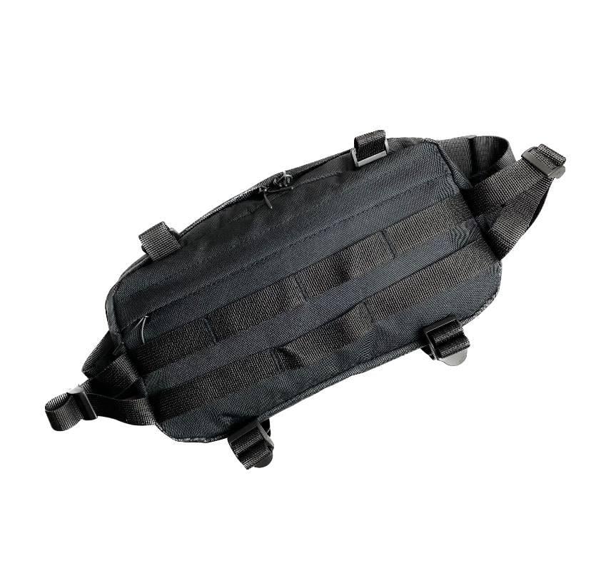 Сумка поясная мужская со стропами L 32х20х6 см Black (t07) Сумка поясная мужская со стропами L 32х20х6 см Black (t07)