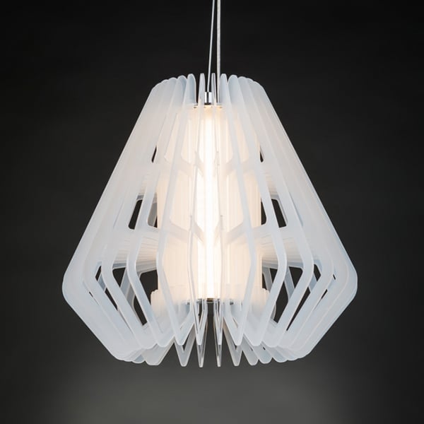 Люстра-підвіс Ліхтарик Білий (ZW007/1)