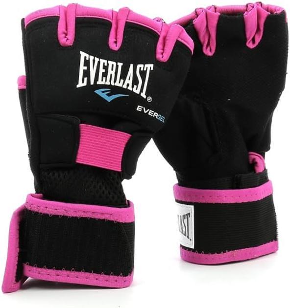 Бинты-перчатки Everlast EVERGEL HAND WRAPS Жен S/M Черный/Розовый (P00000736) - фото 2 Бинты-перчатки Everlast EVERGEL HAND WRAPS Жен S/M Черный/Розовый (P00000736) - фото 2