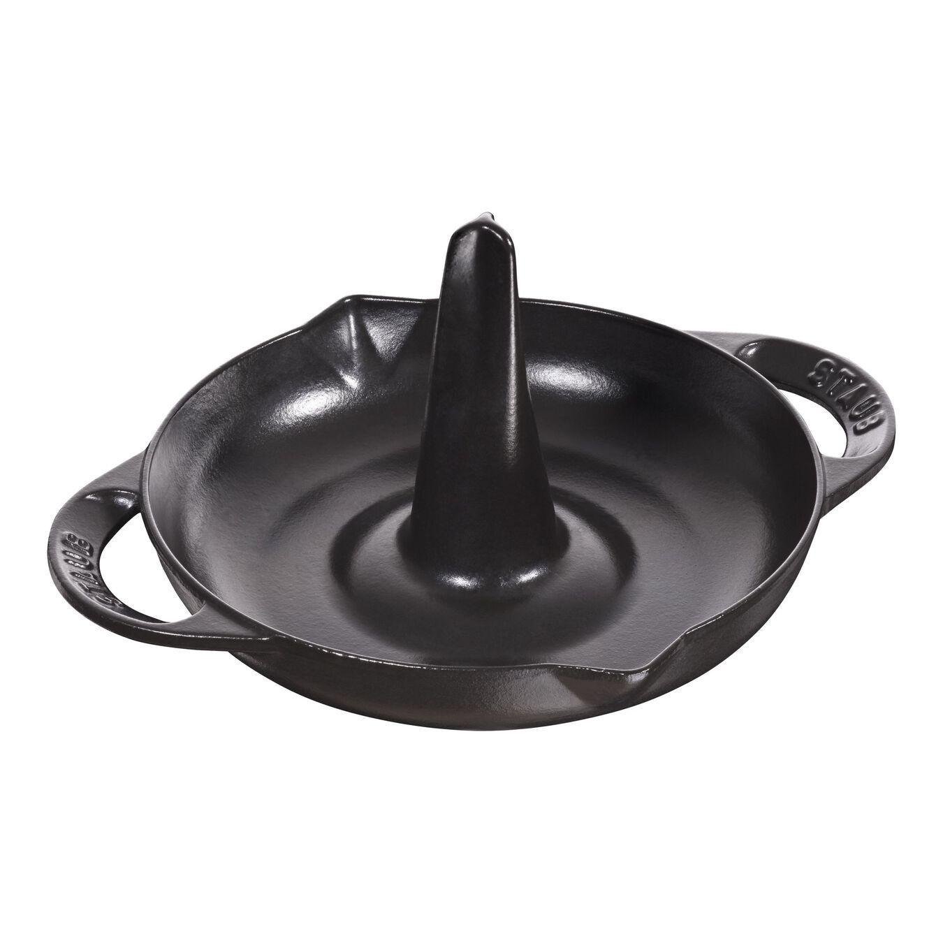 Форма для запікання курки та хліба Staub Cast Iron 22 см Black (1200023) Форма для запікання курки та хліба Staub Cast Iron 22 см Black (1200023)