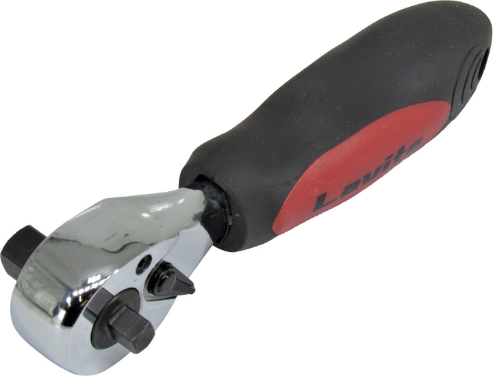 Трещотка двухсторонняя Lavita LA 151438 1/4-3/8 длина 150 мм 72 зуба (698558)