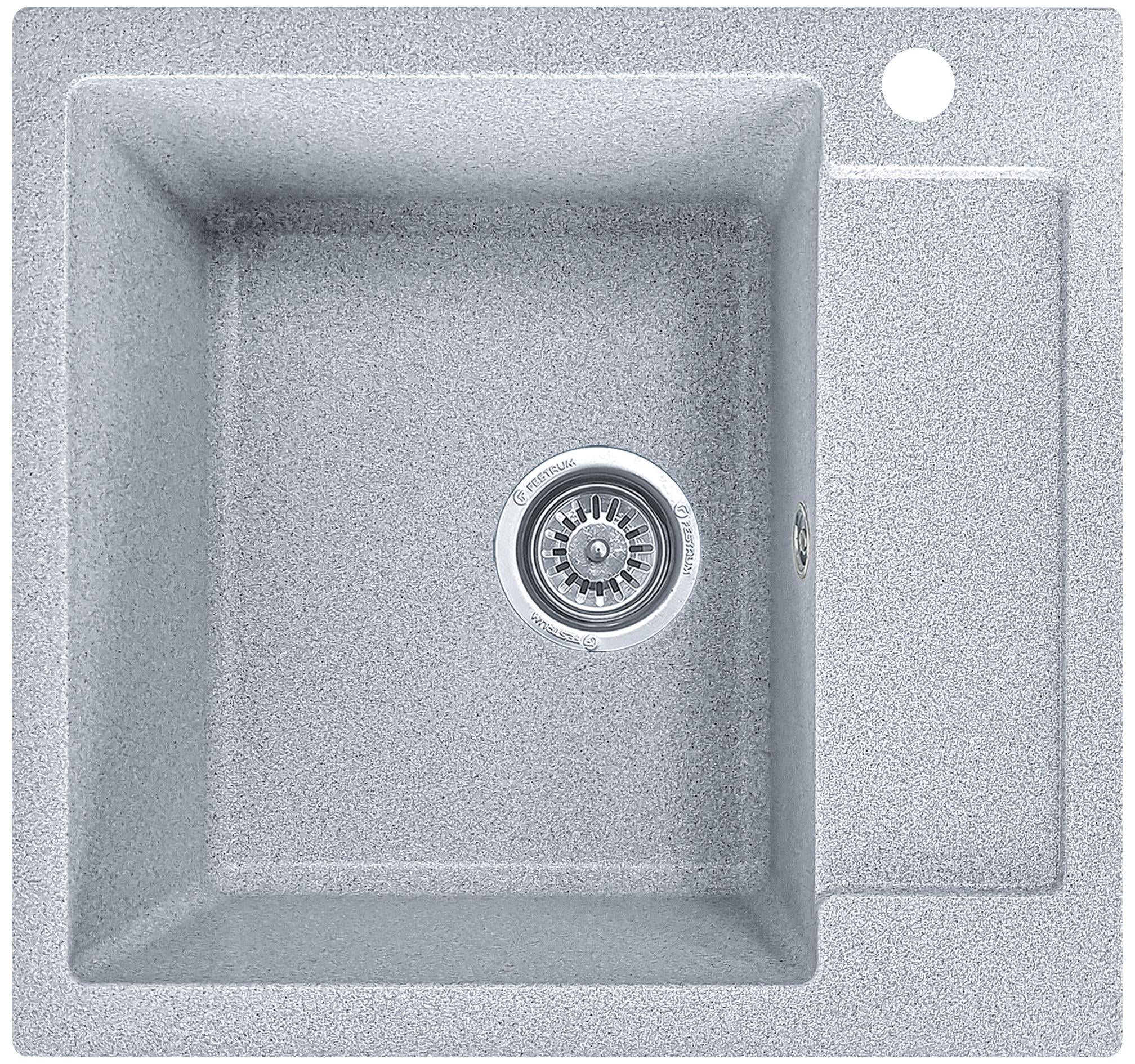 Мийка кухонна Valetti 69R 520x495 мм Сірий