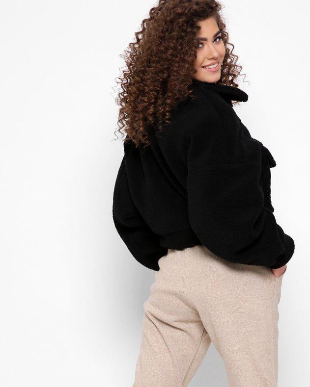 Куртка из овчины X-Woyz LS-8888-8 р. 44 Черный - фото 5 Куртка из овчины X-Woyz LS-8888-8 р. 44 Черный - фото 5