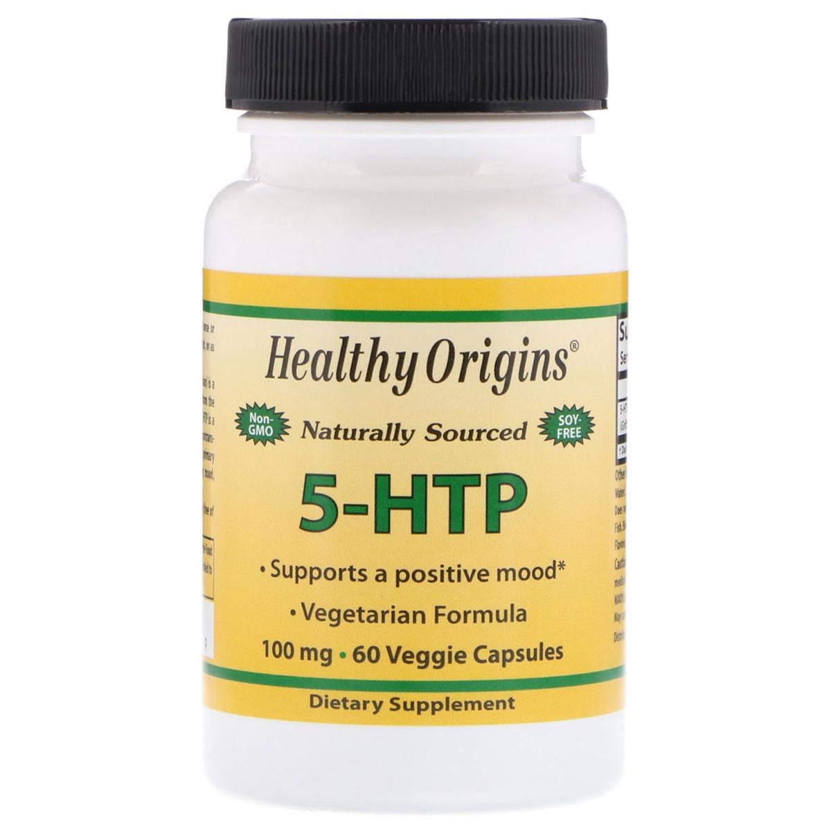 Гидрокситриптофан Healthy Origins 5-HTP 100 мг 60 гелевых капсул (HO35081)