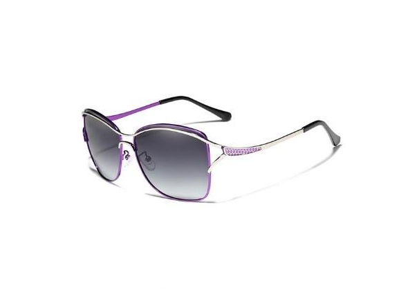 Жіночі сонцезахисні окуляри Метелик з градієнтними лінзами N7017 KINGSEVEN DESIGN Фіолетовий/Сірий