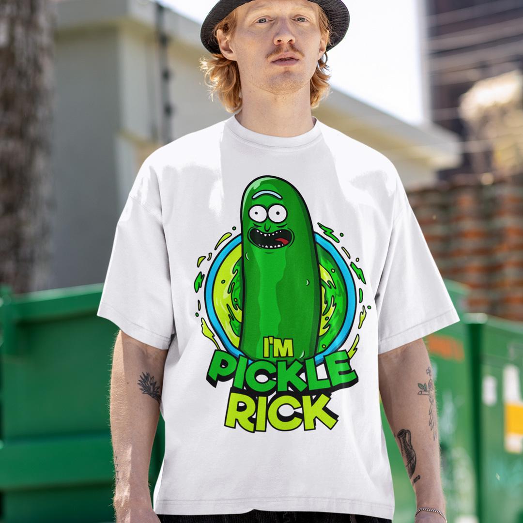 Футболка унисекс Rick and Morty Im Pickle Rick (0000011486)
