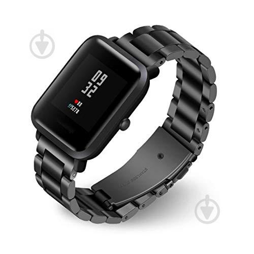 Ремешок BeWatch 20 мм для Xiaomi Amazfit Bip Черный (1110401) Ремешок BeWatch 20 мм для Xiaomi Amazfit Bip Черный (1110401)