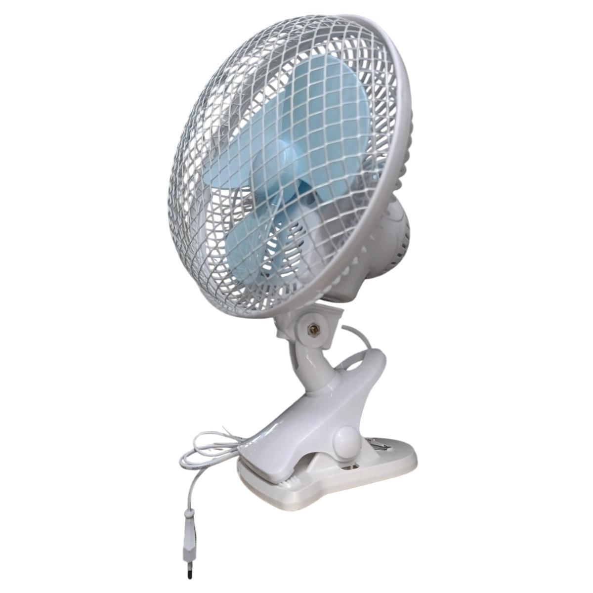 Вентилятор настільний ATLANFA AT-F2506 з прищіпкою 2 режими 220 В 25 Вт White/Blue (200298) Вентилятор настільний ATLANFA AT-F2506 з прищіпкою 2 режими 220 В 25 Вт White/Blue (200298)