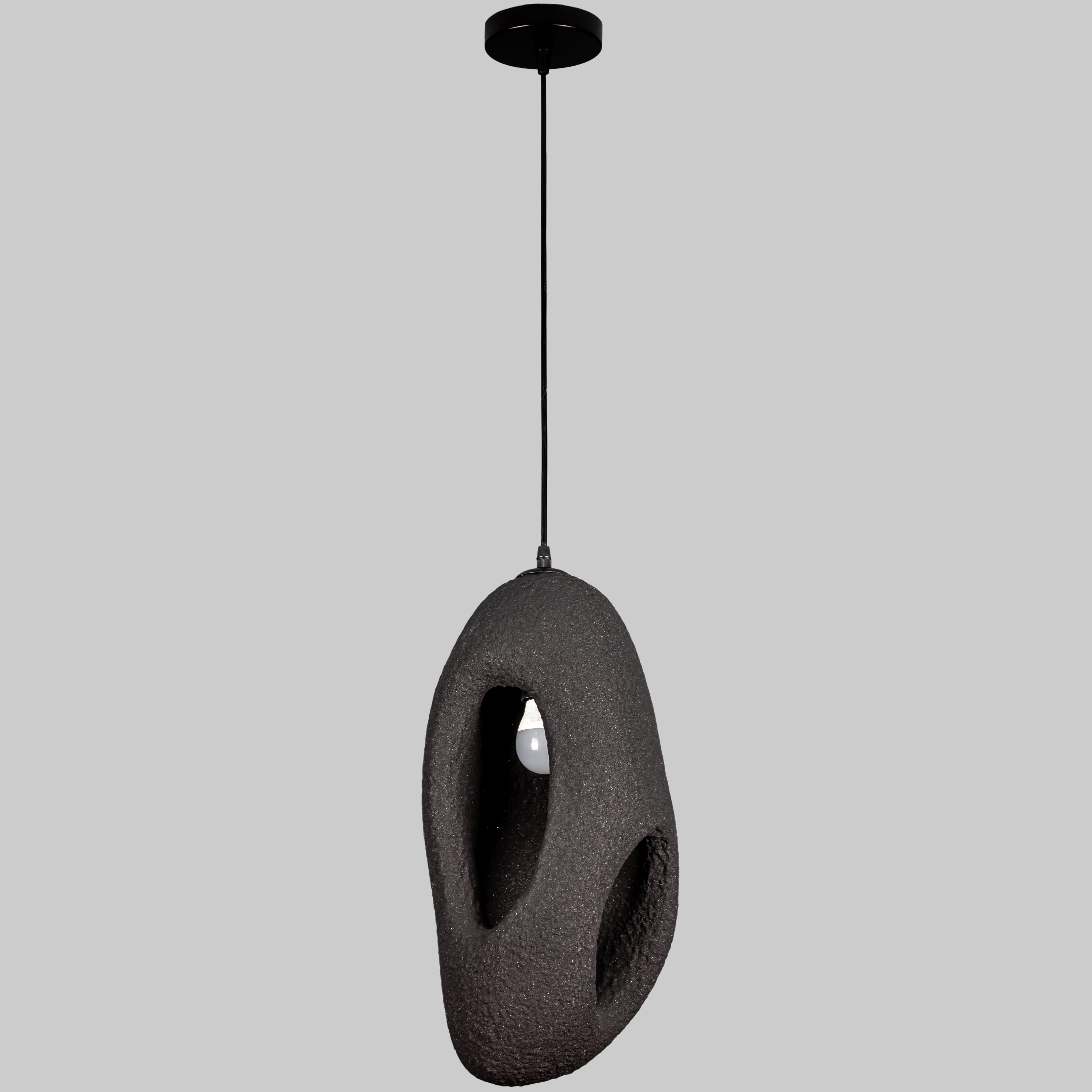Люстра гипсовая Wabi-Sabi 21х40 см (909-XL3614 (220) BK)