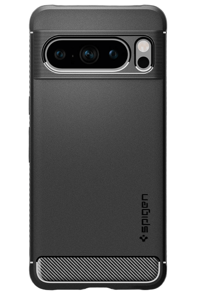 Чехол накладка Spigen Rugged Armor Case for Google Pixel 8 Pro Black (ACS06314)