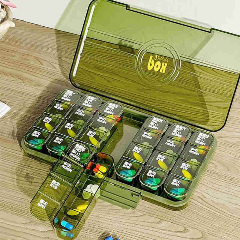 Контейнер-диспенсер для таблеток на 7 днів - фото 2 Контейнер-диспенсер для таблеток на 7 днів - фото 2