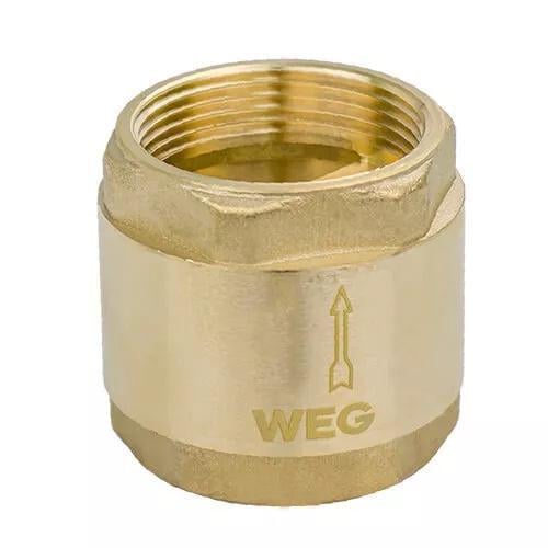 Клапан обратный WEG 76/2 1 1/4" с латунным штоком (SQ-1038098)