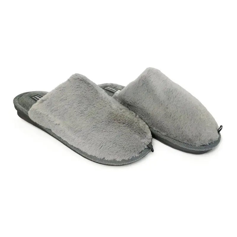 Тапочки домашние Jomix мужские меховые 27 см р. 44 Серый  (3432)