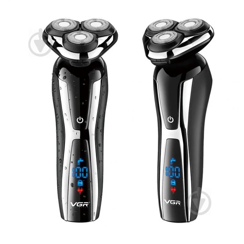 Электробритва аккумуляторная VGR IPX5 V309 Черная (3017040)