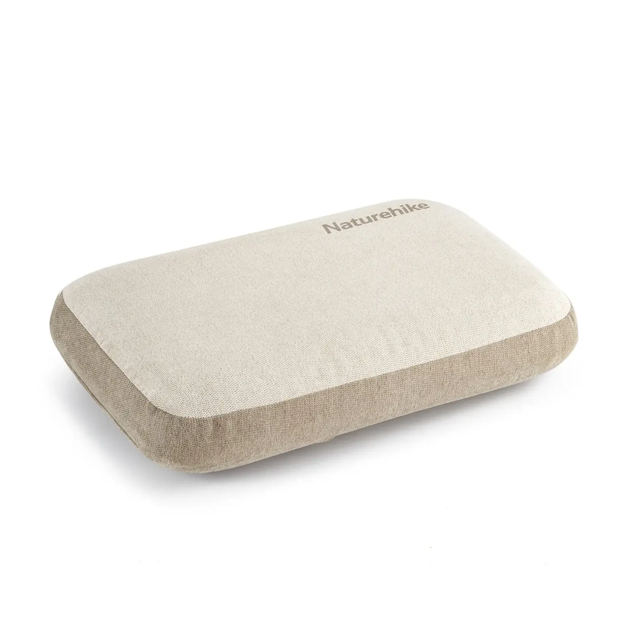 Надувная подушка Naturehike NH22ZT002 Memory Foam Square Pillow Khaki (6927595708583)