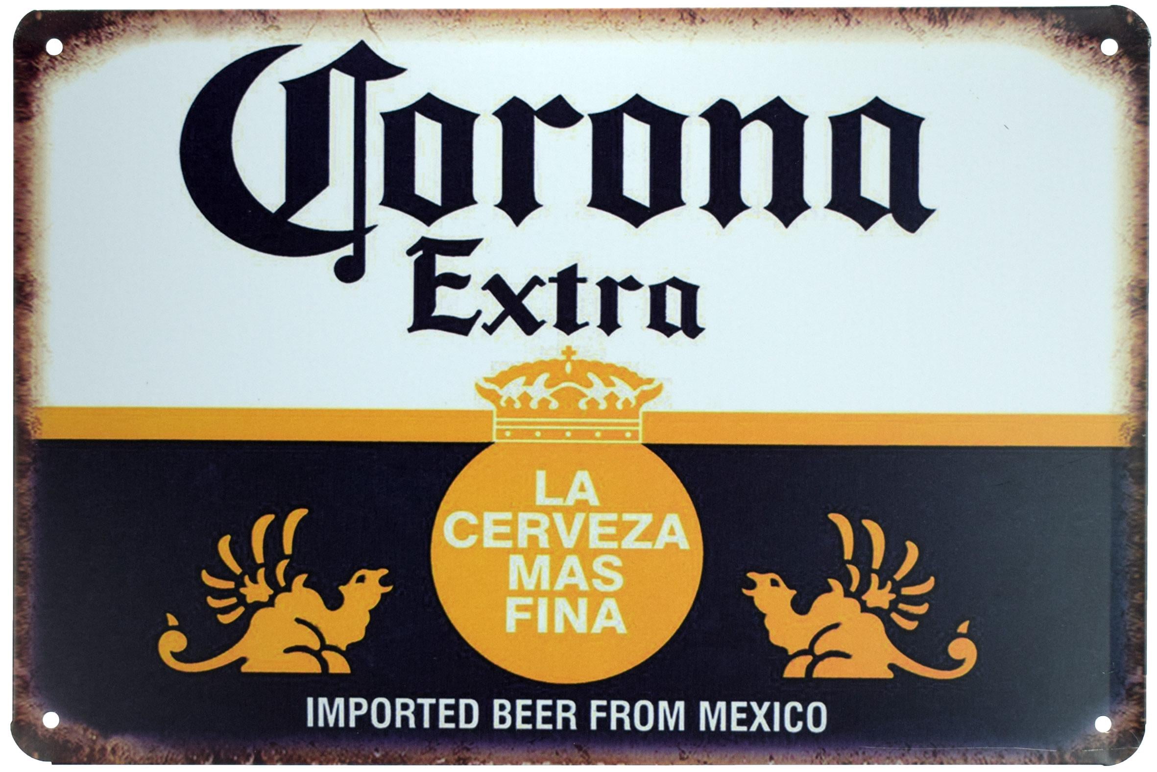 Табличка металлическая Corona Пиво 20x30 см