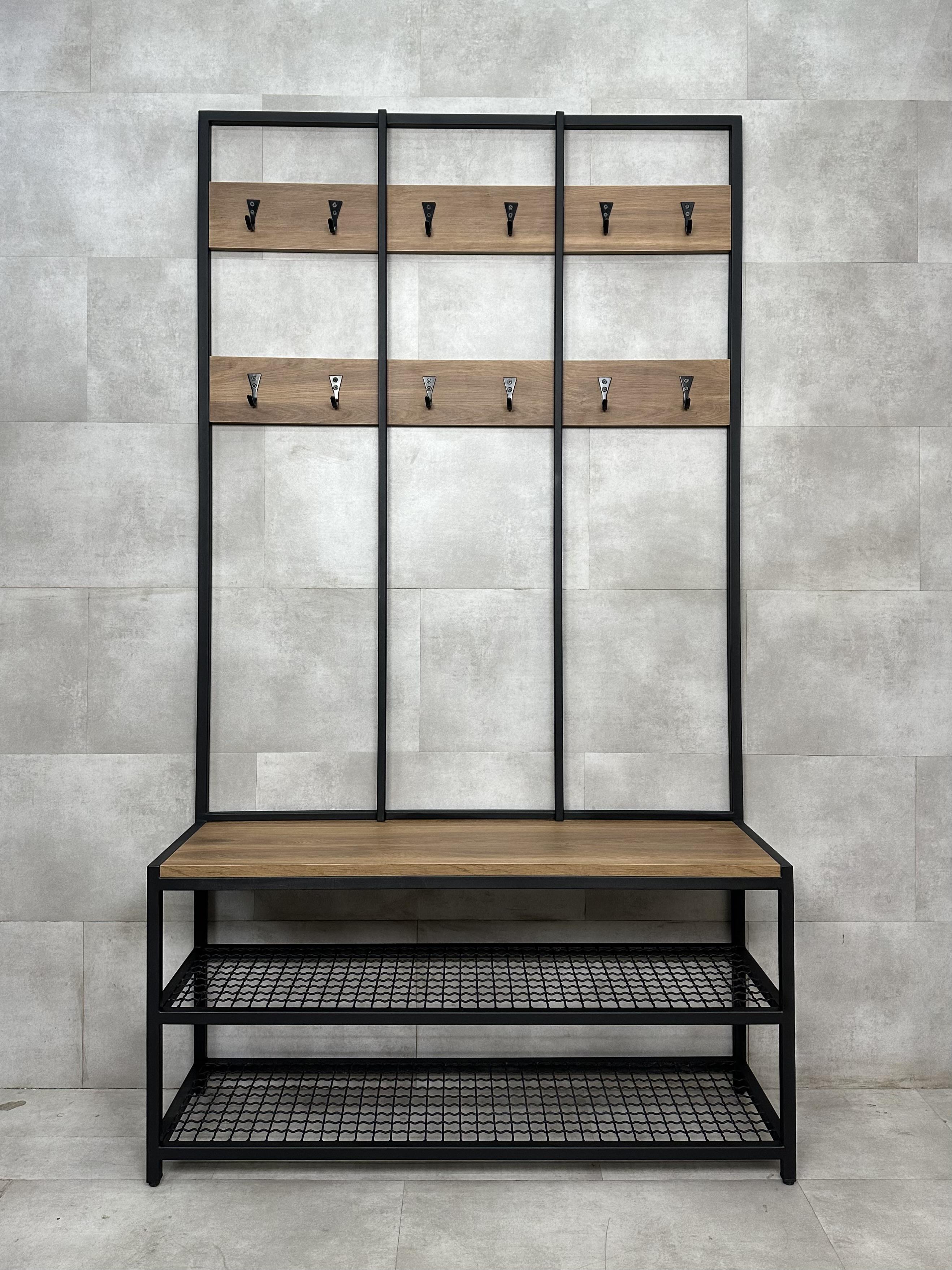 Прихожая из металла и ЛДСП 1800х1000х300 мм (P18.8.1-ML)