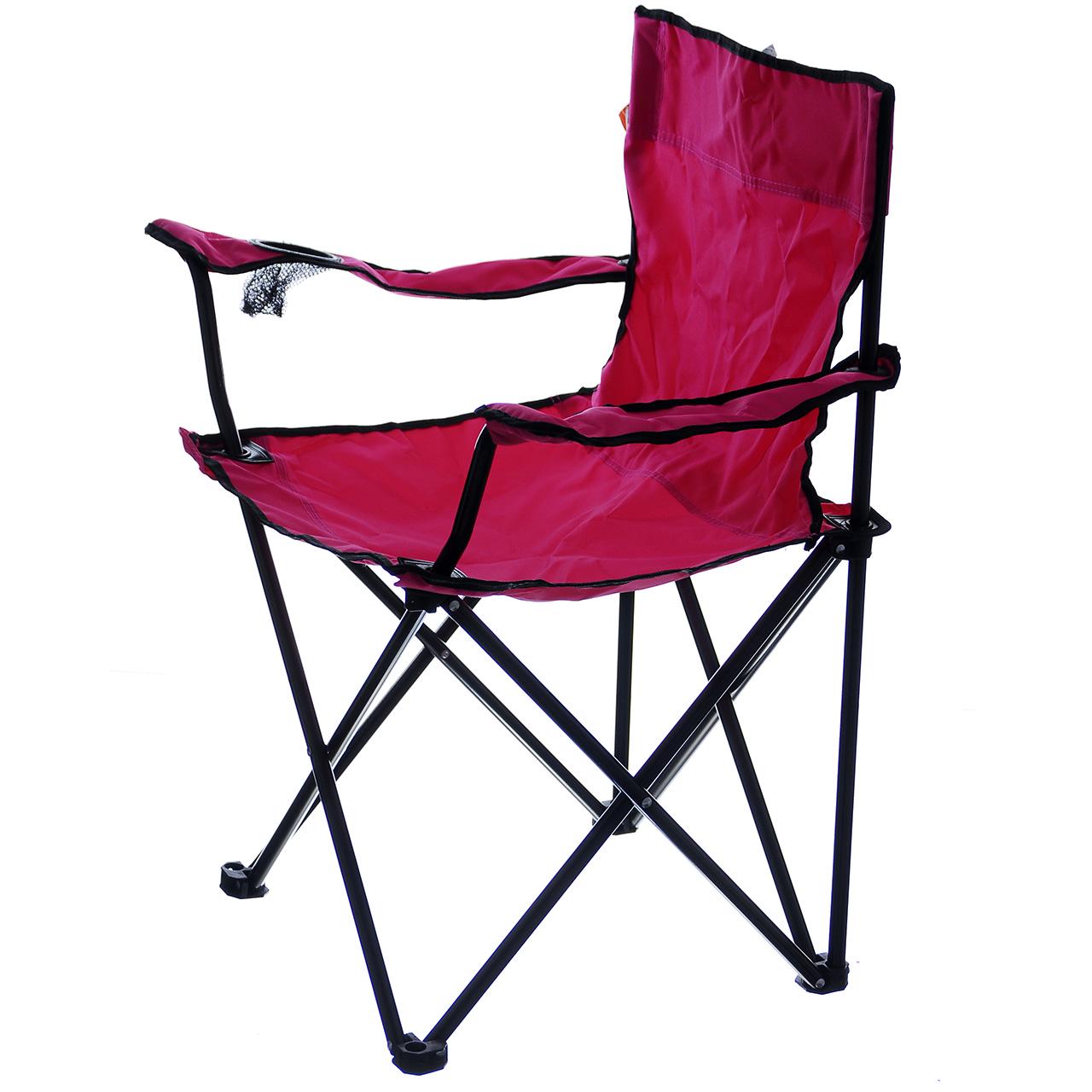 Крісло розкладне Styleberg Павук із підсклянником Червоний