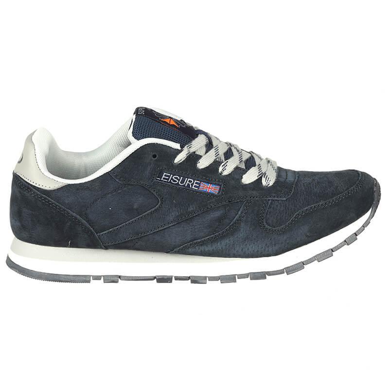 Кросівки чоловічі Supo A2599-6 замшеві р. 45 Синій (20036) - фото 2 Кросівки чоловічі Supo A2599-6 замшеві р. 45 Синій (20036) - фото 2