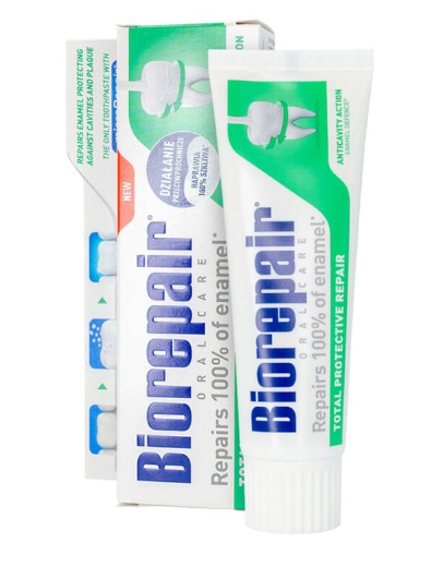 Зубна паста Biorepair Oralcare Total Protective Repair абсолютний захист та відновлення 75 мл (03022N)