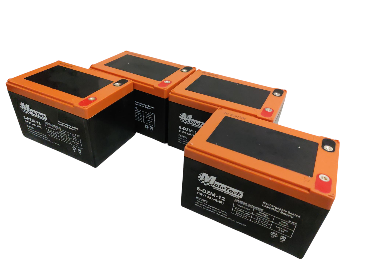 Комплект акумуляторної батареї тягових електроскутера 48v 13Ah Forte Yadea Fada 4 шт. (2519947001) Комплект акумуляторної батареї тягових електроскутера 48v 13Ah Forte Yadea Fada 4 шт. (2519947001)