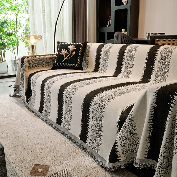 Плед с геометрическим узором 180х180 см (C01188-1) - фото 2 Плед с геометрическим узором 180х180 см (C01188-1) - фото 2