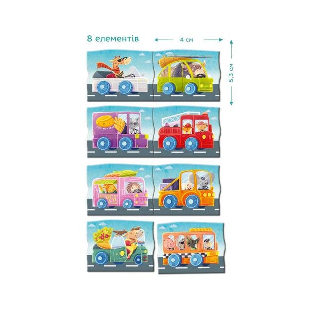 Игра магнитная для малышей Dodo 200253 Автомобильное путешествие (4823115907165) - фото 2