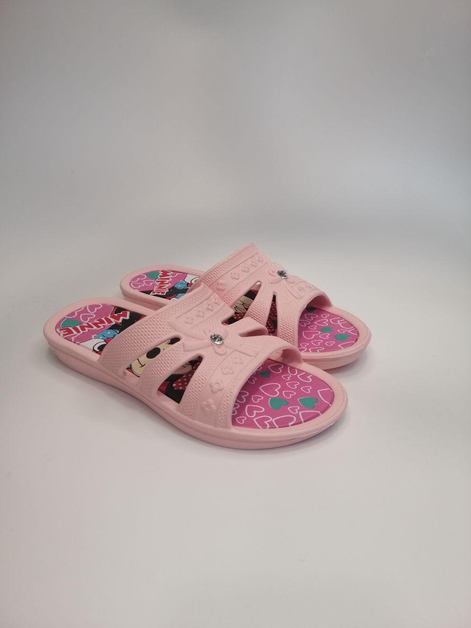 Шлепанцы для девочки Olimp р. 34 Розовый (2220 рожеві)
