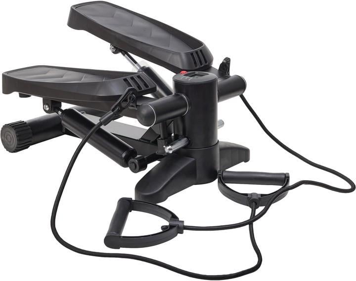 Степер TECOFIT з еспандером та монітором Чорний (TOP19105633)