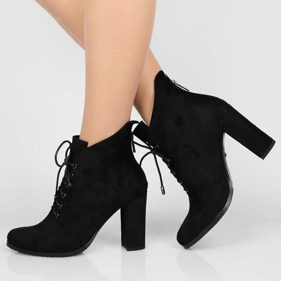 Ботильоны женские на шнуровке 321409 р. 37 23,5 см