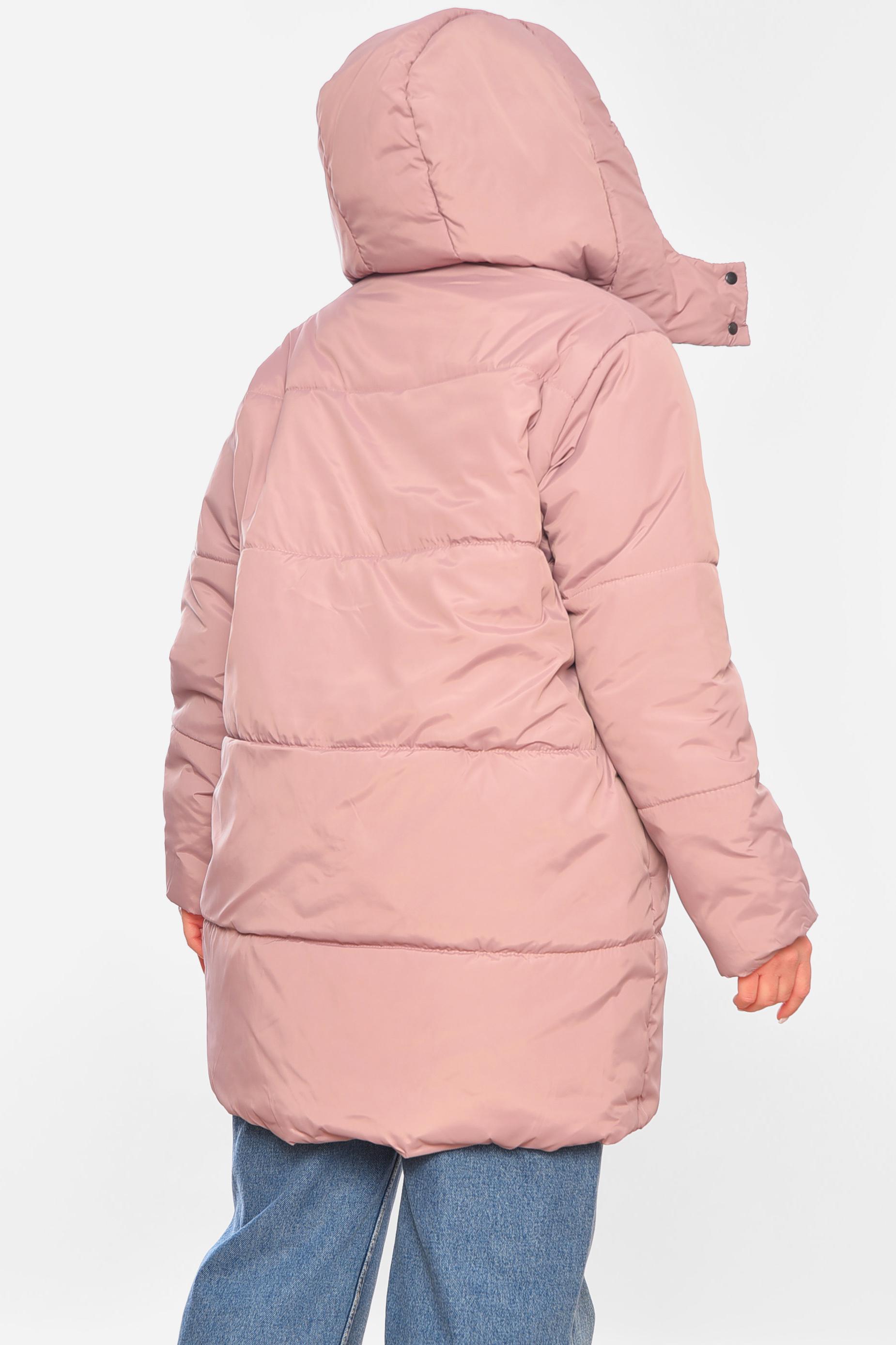Куртка жіноча демісезонна р. 46 Пудровий (197782) - фото 3