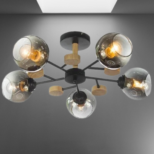 Люстра потолочная Valeso Sirius на 5 плафонов (191580/5)