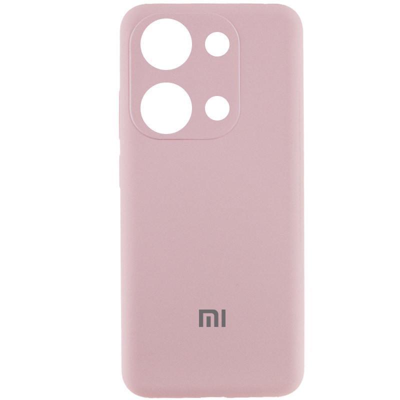 Противоударный Чехол Silicone Cover Lakshmi Full Camera (AAA) with Logo для Xiaomi Redmi Note 13 Pro 4G Pink Sand
