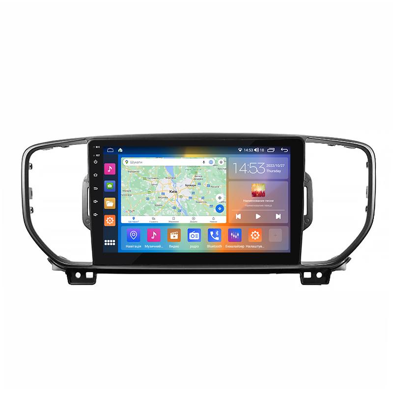 Штатная магнитола 9" Lesko для Kia Sportage IV 2016-2018 2/32Gb CarPlay 4G Wi-Fi GPS Prime IPS охлаждение Киа