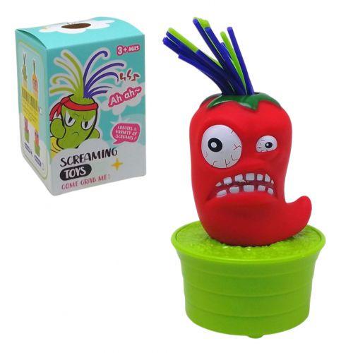 Игрушка-антистресс Крикун Перец Чили на батарейках MIC (265460)