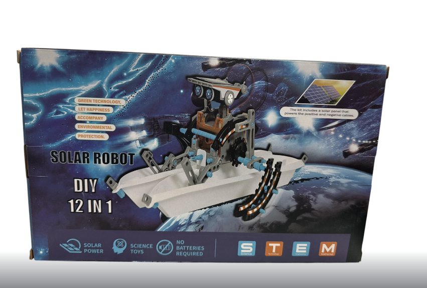 Конструктор робот дитячий Solar Robot 2115 12в1 на сонячній батареї Конструктор робот дитячий Solar Robot 2115 12в1 на сонячній батареї