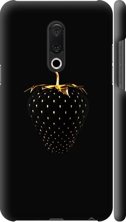 Чехол на Meizu 15 Plus Черная клубника (3585m-1473-42517)