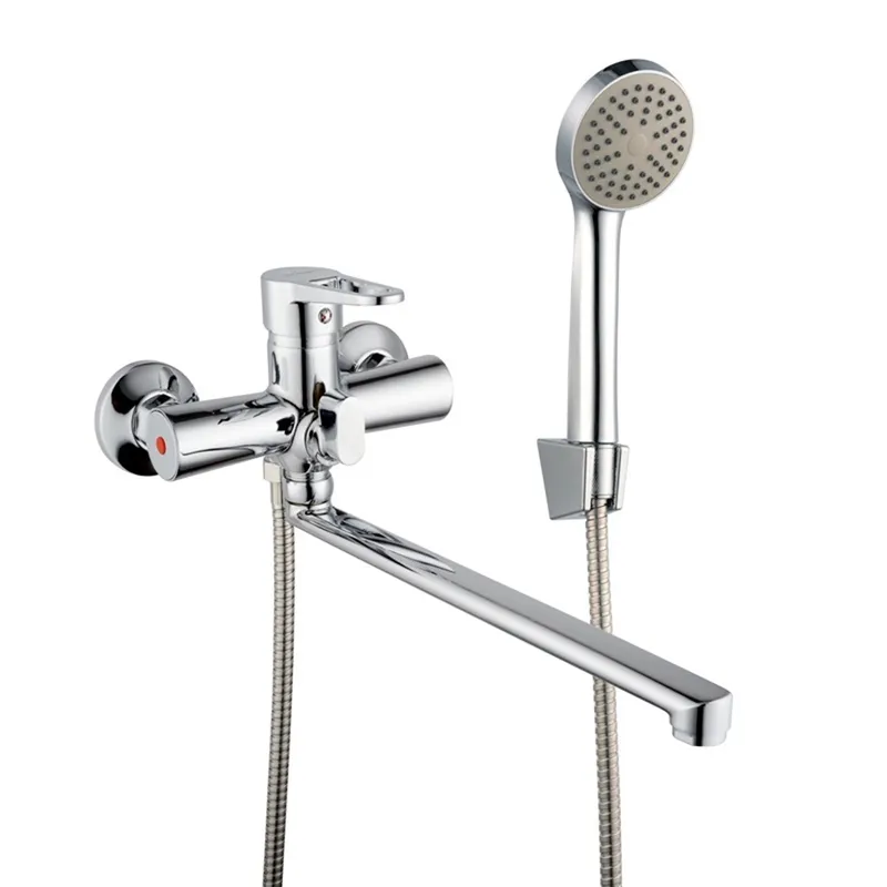 Смеситель для ванной Champion PUD 006-045 Euro из цинка Стальной (MI6357)