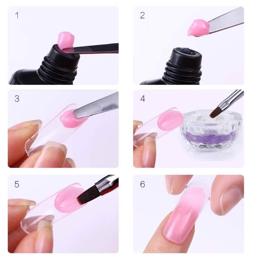 Акрилгель Ubeauty biege 30 мл Бежевый (2468) - фото 3 Акрилгель Ubeauty biege 30 мл Бежевый (2468) - фото 3