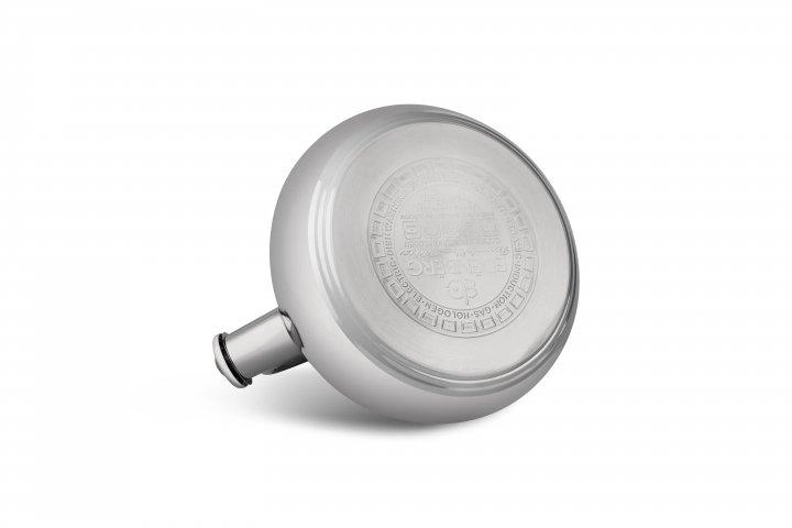 Чайник зі свистком Edenberg EB-2436 із нержавіючої сталі 3 л Бежевий (57-46-EB-2436-2) - фото 3 Чайник зі свистком Edenberg EB-2436 із нержавіючої сталі 3 л Бежевий (57-46-EB-2436-2) - фото 3