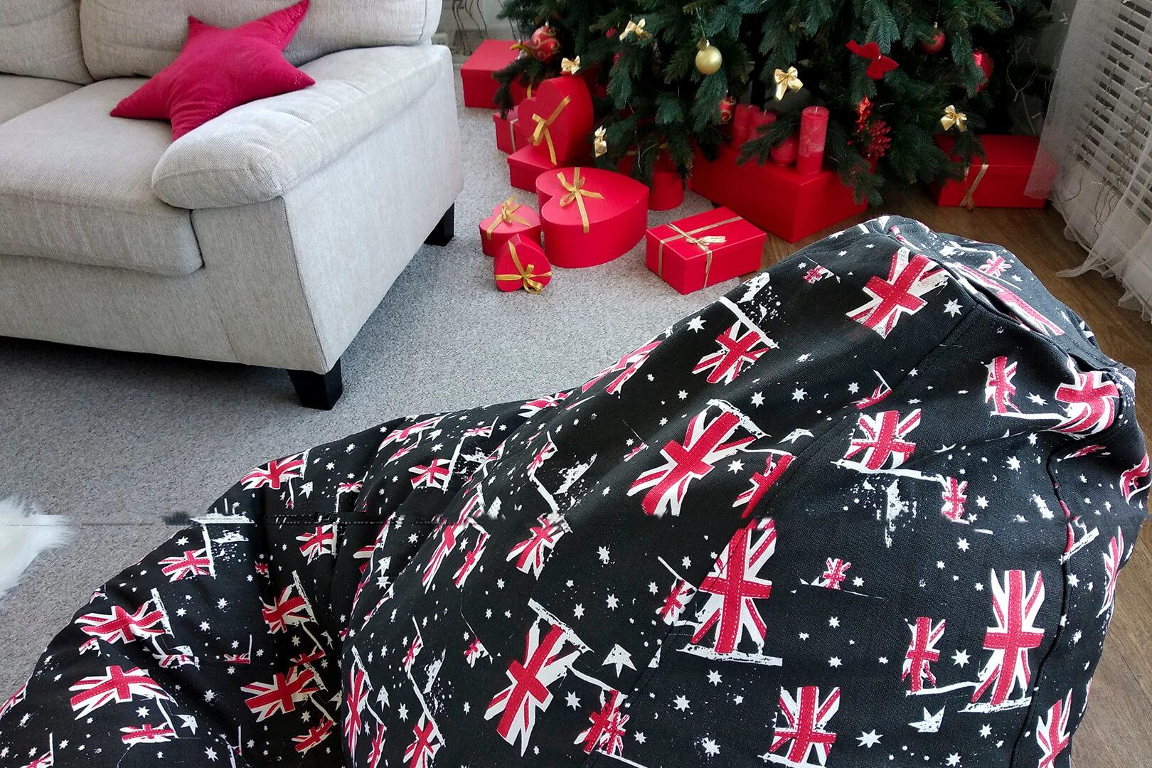 Крісло безкаркасне Груша 120х80 см (92016874-Т) - фото 3 Крісло безкаркасне Груша 120х80 см (92016874-Т) - фото 3