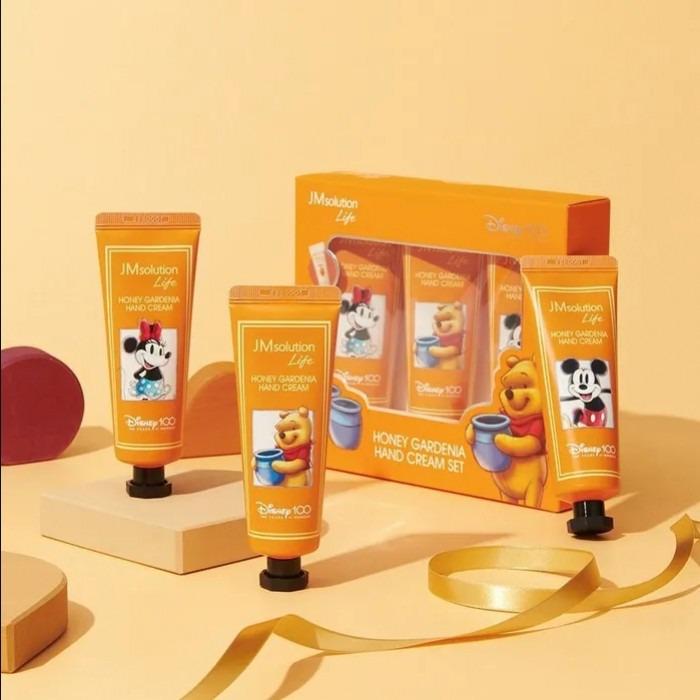 Набор питательных кремов для рук JMsolution Life Honey Gardenia Honey Hand Cream Set Disney 100 3 по 50 мл - фото 2